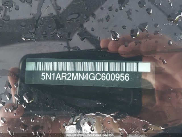 5N1AR2MN4GC600956 Nissan Pathfinder Platinum/s/sl/sv