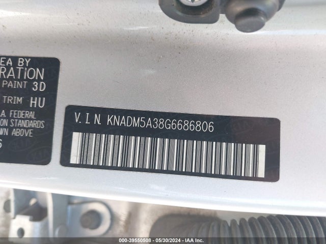 KIA RIO LX 2016 KNADM5A38G6686806 Image 9