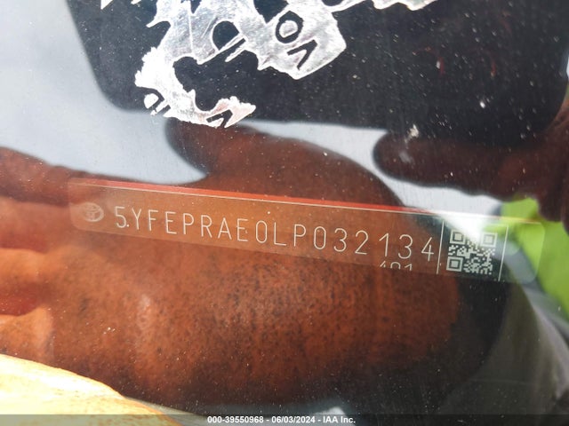 Toyota COROLLA LE 2020 5YFEPRAE0LP032134 Image 9