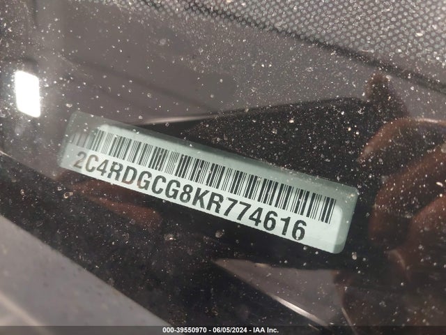 Dodge Grand Caravan Sxt 2019 2C4RDGCG8KR774616 Image 9