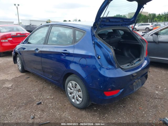 KMHCT5AEXHU344057 Hyundai ACCENT SE