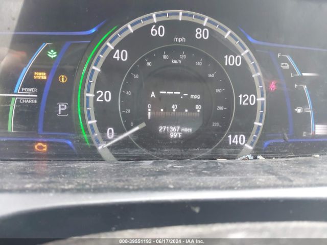 1HGCR6F51EA004876 Honda Accord Hybrid Ex-l