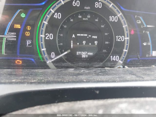 1HGCR6F51EA004876 Honda Accord Hybrid Ex-l