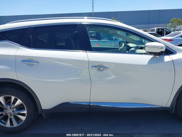 Nissan MURANO SL 2015 5N1AZ2MGXFN257879 Image 13