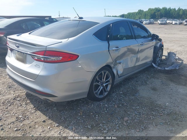 Ford FUSION S 2017 3FA6P0G76HR226215 Image 4