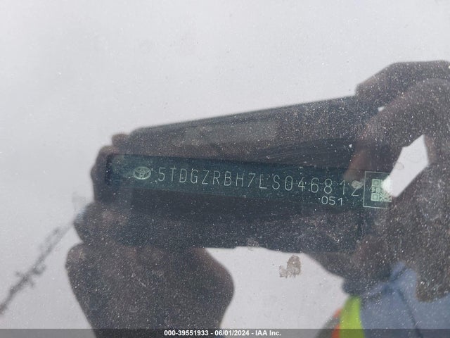 Toyota Highlander Xle 2020 5TDGZRBH7LS046812 Image 9