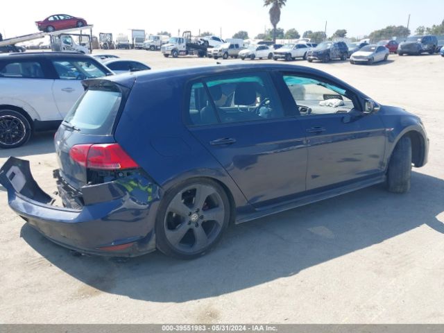 3VW5T7AU9HM075888 Volkswagen Golf Gti Autobahn 4-door/s 4-door/se 4-door/sport 4-door