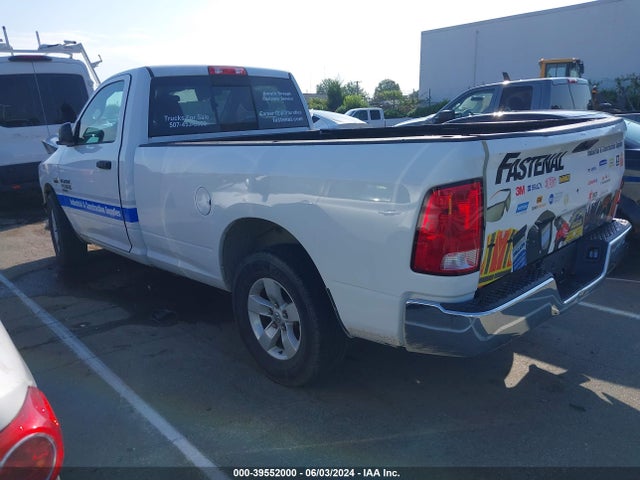 3C6JR6DT5KG508441 RAM 1500 Classic Tradesman Regular Cab 4x2 8' Box