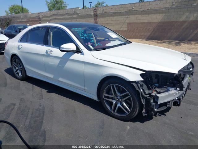 39552247 :رقم المزاد ، WDDUG8DB4JA368108 vin ، 2018 Mercedes-benz S 560 مزاد بيع