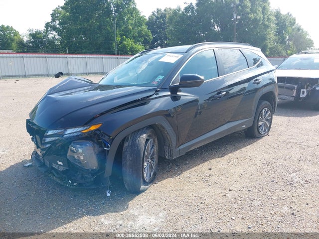 KM8JBCA19NU078067 Hyundai Tucson Hybrid Blue