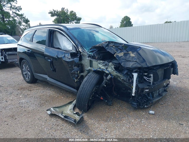 KM8JBCA19NU078067 Hyundai Tucson Hybrid Blue