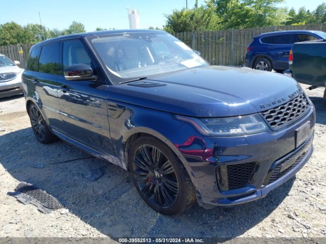 2019 Land Rover Range Rover Sport Supercharged Dynamic მანქანა იყიდება აუქციონზე, vin: SALWR2RE9KA854274, აუქციონის ნომერი: 39552513