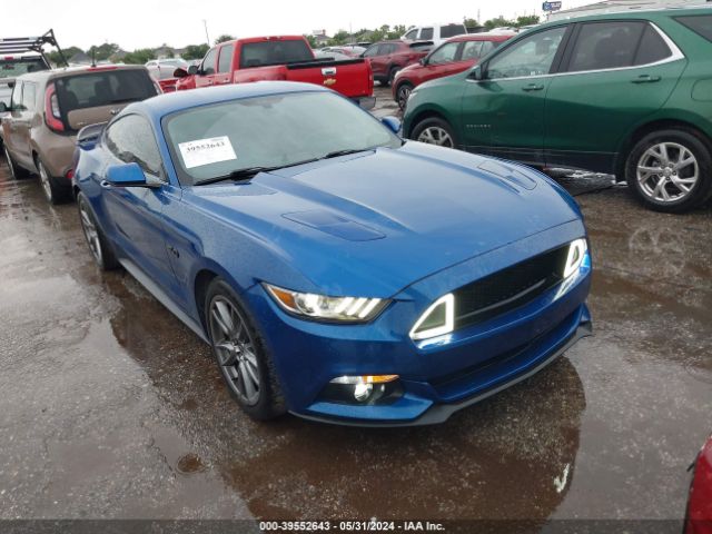 2017 Ford Mustang Gt Premium მანქანა იყიდება აუქციონზე, vin: 1FA6P8CFXH5225017, აუქციონის ნომერი: 39552643