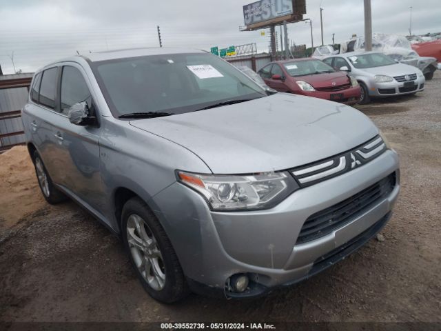 39552736 :رقم المزاد ، JA4JZ4AX0EZ002843 vin ، 2014 Mitsubishi Outlander Gt مزاد بيع