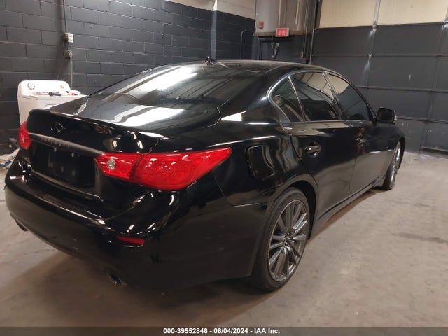 Infiniti Q50 3.0t Red Sport 400 2016 JN1FV7AR3GM450779 Image 4