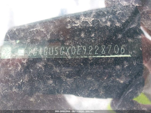 2G4GU5GX0E9228706 Buick REGAL GS