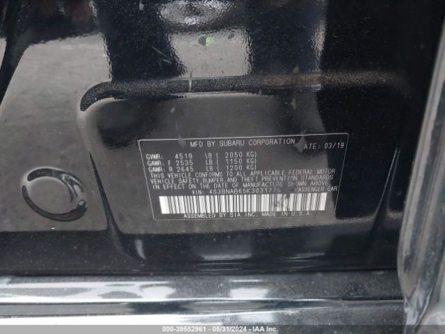 4S3BNAB65K3031778 Subaru Legacy 2.5i