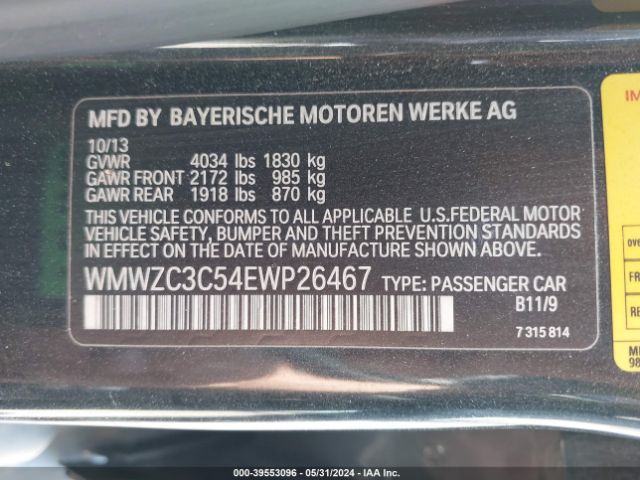 WMWZC3C54EWP26467 Mini Countryman Cooper S