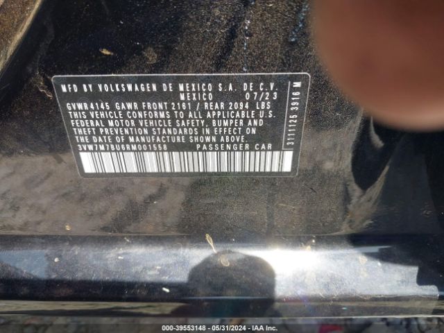 3VW7M7BU6RM001558 Volkswagen Jetta 1.5t Se