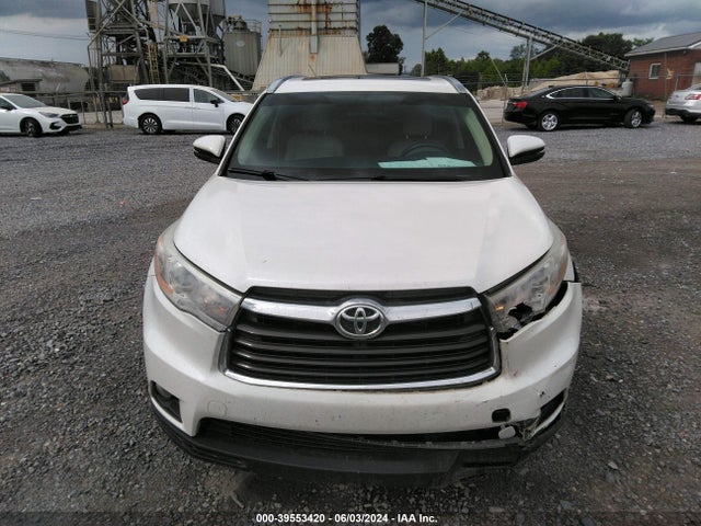 Toyota Highlander Xle V6 2014 5TDJKRFH1ES061555 Image 12