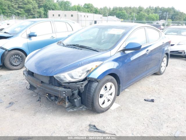 5NPDH4AE0GH781076 Hyundai ELANTRA SE
