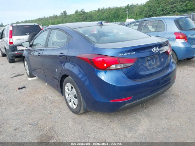 5NPDH4AE0GH781076 Hyundai ELANTRA SE