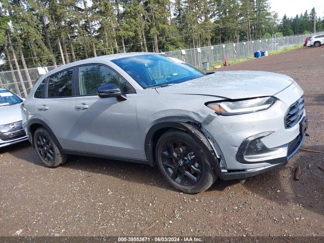 39553671 :رقم المزاد ، 3CZRZ2H52RM746737 vin ، 2024 Honda Hr-v Awd Sport/awd Sport W/o Bsi مزاد بيع