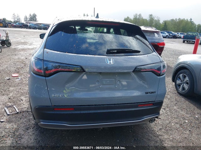 39553671 :رقم المزاد ، 3CZRZ2H52RM746737 vin ، 2024 Honda Hr-v Awd Sport/awd Sport W/o Bsi مزاد بيع