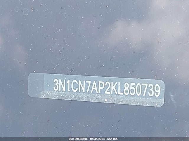 Nissan Versa 1.6 Sv 2019 3N1CN7AP2KL850739 Image 9