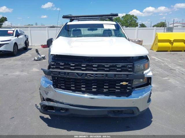 2020 Chevrolet Silverado 1500 4wd Regular Cab Long Bed Wt მანქანა იყიდება აუქციონზე, vin: 3GCNYAEF4LG230691, აუქციონის ნომერი: 39554671