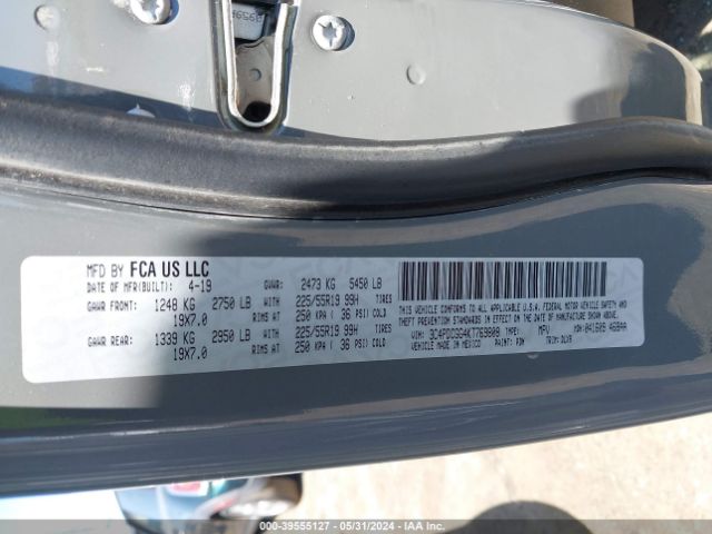 2019 DODGE JOURNEY 3C4PDCGG4KT769808 Photo 8