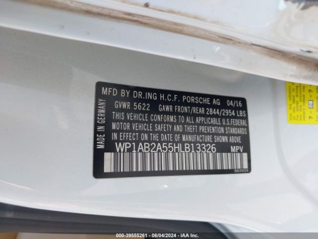 WP1AB2A55HLB13326 Porsche MACAN S