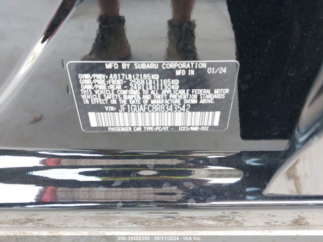 JF1GUAFC8R8343542 Subaru Impreza Sport 5-door