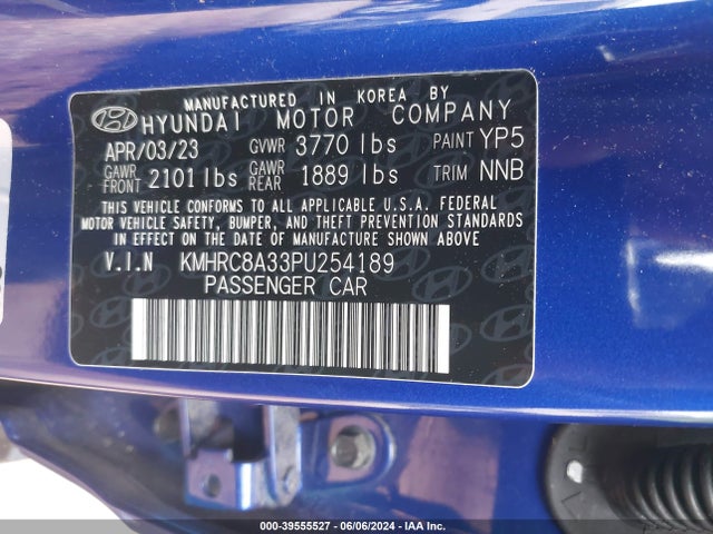 Hyundai Venue Limited 2023 KMHRC8A33PU254189 Image 9
