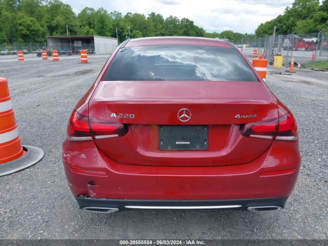 W1K3G4FB9LJ198669 Mercedes-Benz A 220 4matic