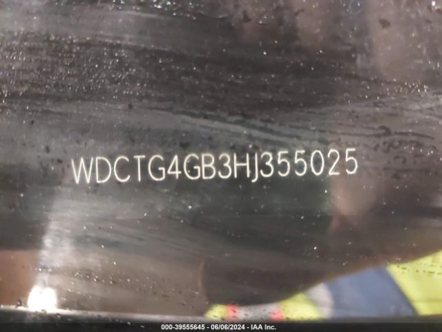 WDCTG4GB3HJ355025 Mercedes-Benz Gla 250 4matic
