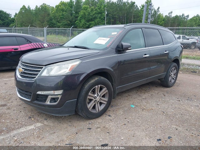 Chevrolet Traverse 2lt 2015 1GNKRHKD7FJ344982 Image 2