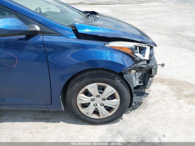5NPDH4AE7GH763867 Hyundai ELANTRA SE