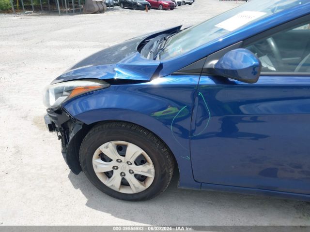 5NPDH4AE7GH763867 Hyundai ELANTRA SE