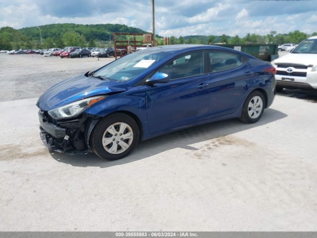 5NPDH4AE7GH763867 Hyundai ELANTRA SE