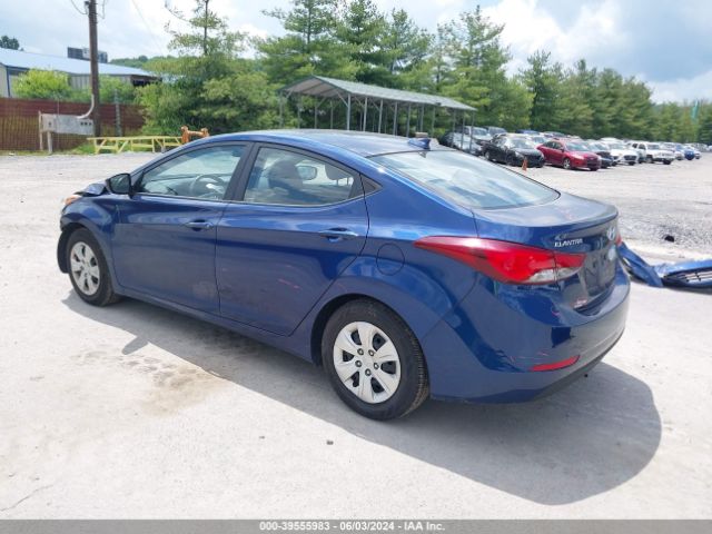5NPDH4AE7GH763867 Hyundai ELANTRA SE