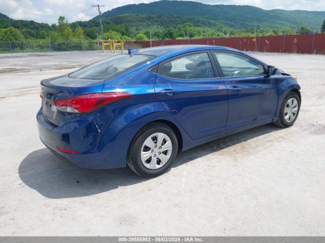 5NPDH4AE7GH763867 Hyundai ELANTRA SE