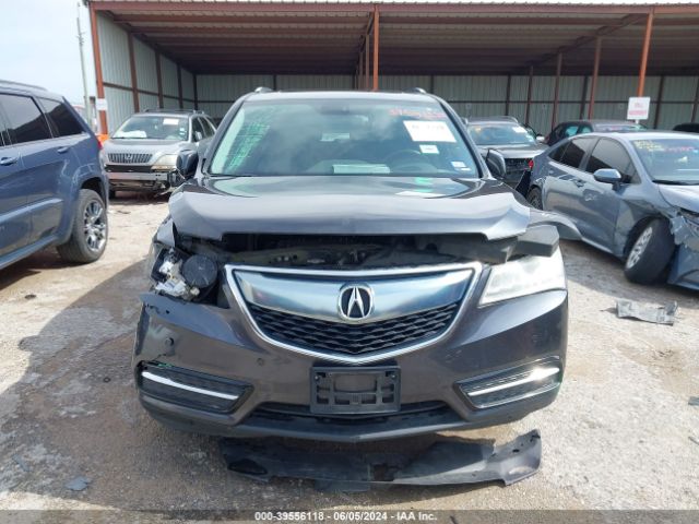 5FRYD4H86FB012347 Acura Mdx Advance Pkg W/entertainment Pkg