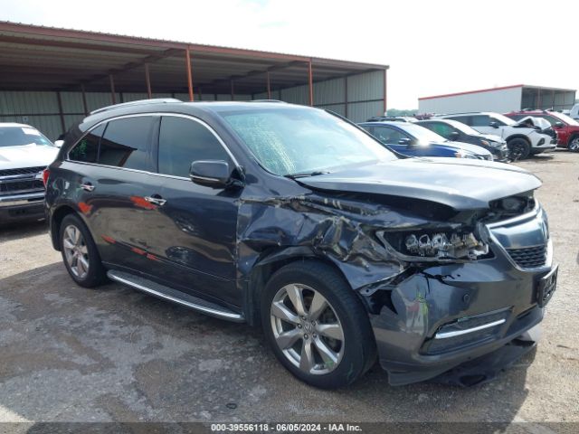 5FRYD4H86FB012347 Acura Mdx Advance Pkg W/entertainment Pkg