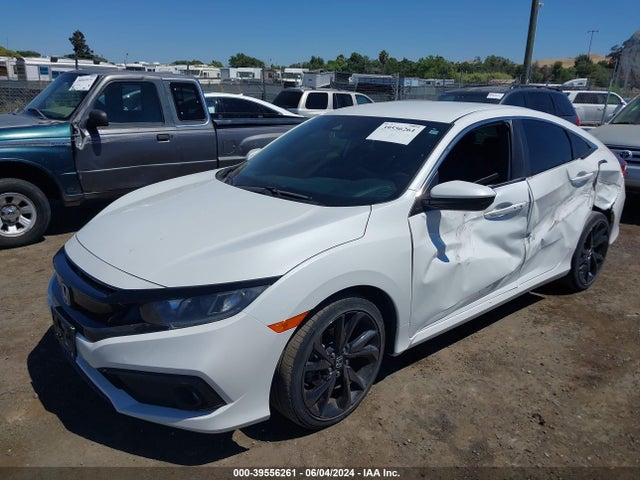 Honda Civic Sport 2020 19XFC2F8XLE204259 Image 2