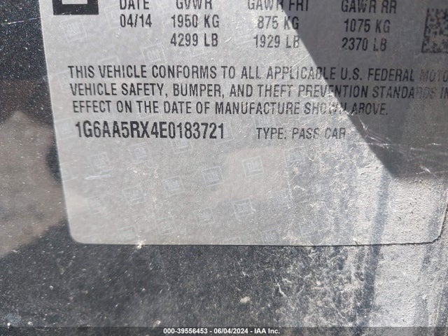 2014 CADILLAC ATS 1G6AA5RX4E0183721 Photo 8