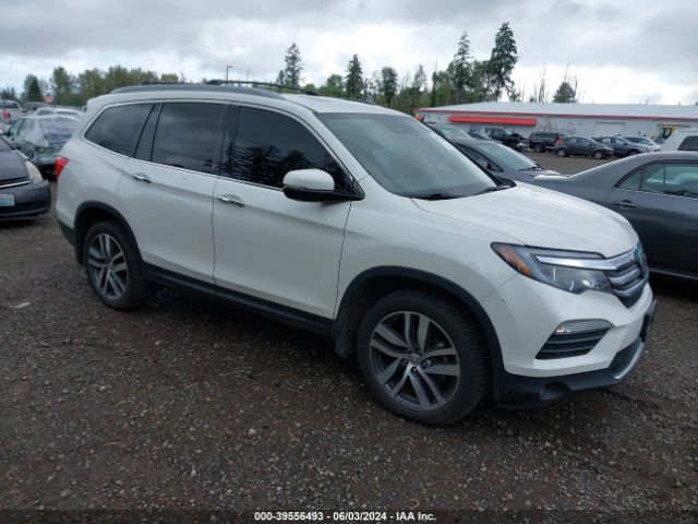 2018 Honda Pilot Elite მანქანა იყიდება აუქციონზე, vin: 5FNYF6H0XJB002981, აუქციონის ნომერი: 39556493