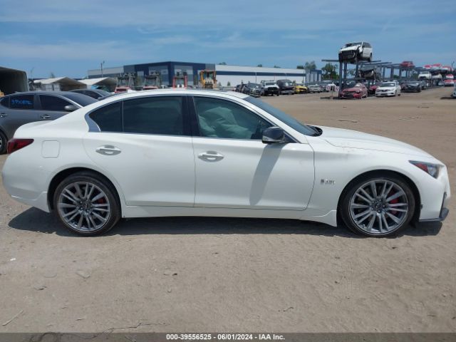JN1FV7ARXJM480966 Infiniti Q50 3.0t Red Sport 400