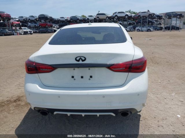 JN1FV7ARXJM480966 Infiniti Q50 3.0t Red Sport 400