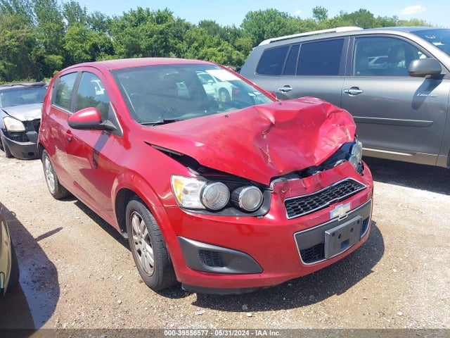 Chevrolet Sonic Lt Auto 2014 1G1JC6SH1E4141668 main image